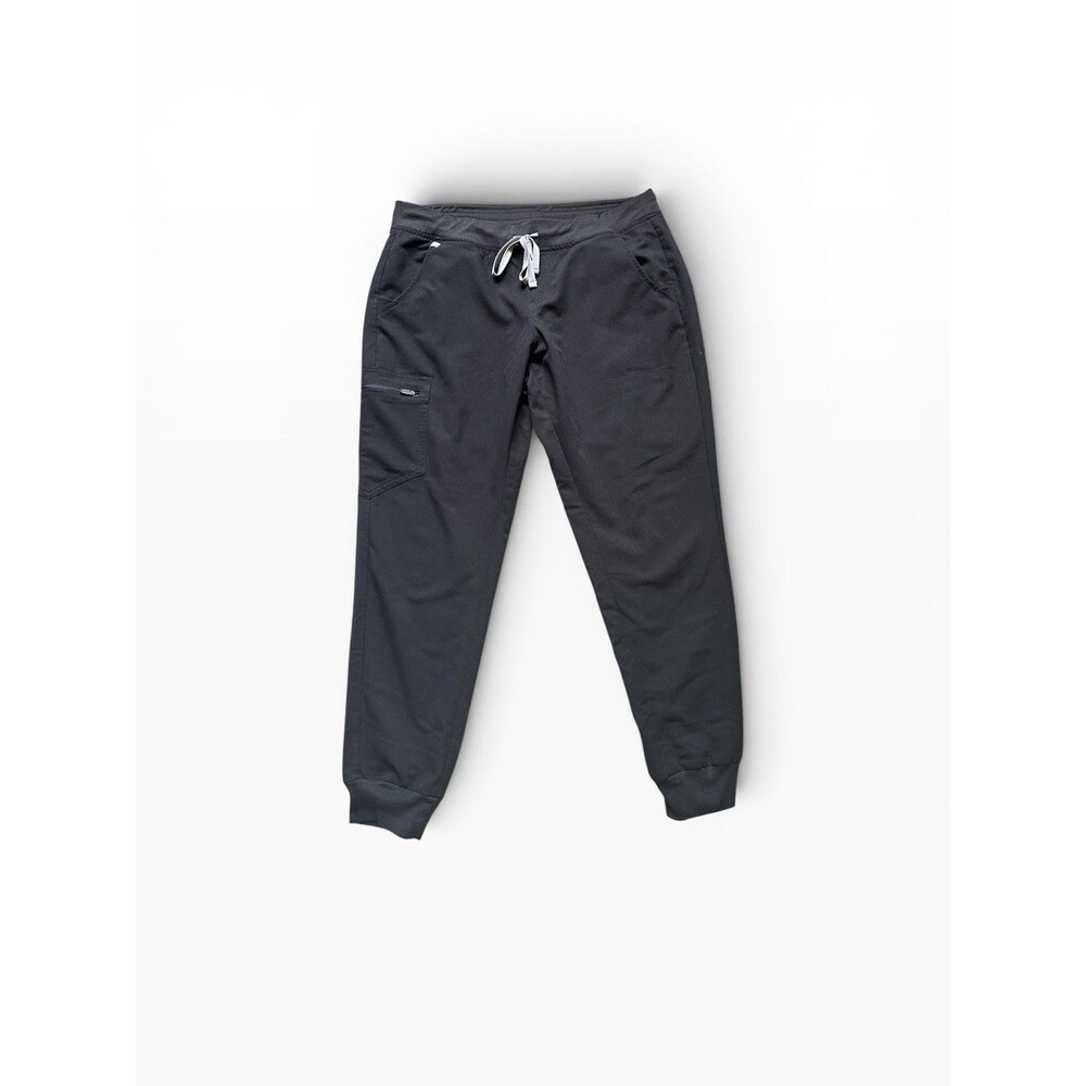 Figs Zamora Technical Collection Black Utility Cargo Scrub Pants Size Large